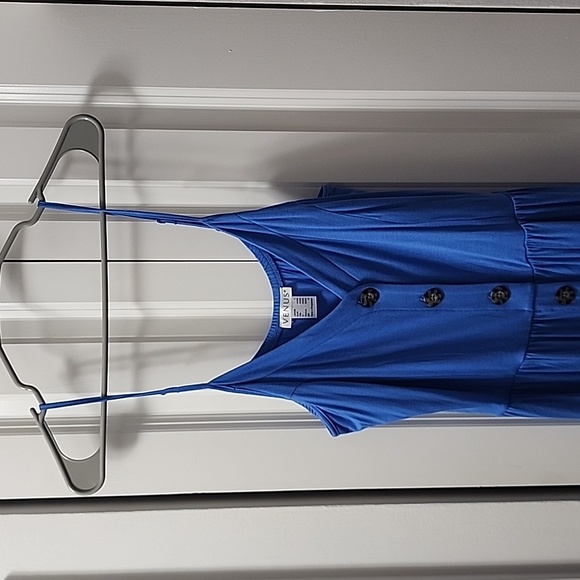 Button Front Maxi Dress - Picture 3 of 5